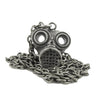Custom Designer Gas Mask in Rock Star Sterling Silver by Dax Savage Jewelry
