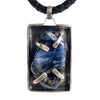 Custom Hand Made Pietersite and Sterling Silver Necklace by Dax Savage Jewelry.