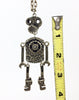 Custom Cast Brass Robot Pendant by LA Artist and Designer Dax Savage.