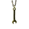 Custom Designer Wrench in Brass by Dax Savage Jewelry
