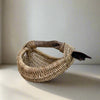 Custom Driftwood Handle Basket in natural color is Handmade by Los Angeles based Artist, Dax Savage.