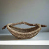 Custom Driftwood Handle Basket in natural color is Handmade by Los Angeles based Artist, Dax Savage.
