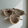 Custom Driftwood Handle Basket in natural color is Handmade by Los Angeles based Artist, Dax Savage.