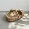 Custom, handmade, shed deer antler basket in natural color by LA Artist, Dax Savage.