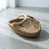 Custom, handmade, shed deer antler basket in natural color by LA Artist, Dax Savage.
