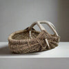 Custom handmade shed deer antler basket in natural by LA based artist, Dax Savage.