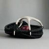 Custom shed deer antler basket in black handmade by LA based artist, Dax Savage.