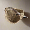 Custom Driftwood Handle Basket in natural color is Handmade by Los Angeles based Artist, Dax Savage.