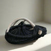 Custom shed deer antler basket in black handmade by LA based artist, Dax Savage.