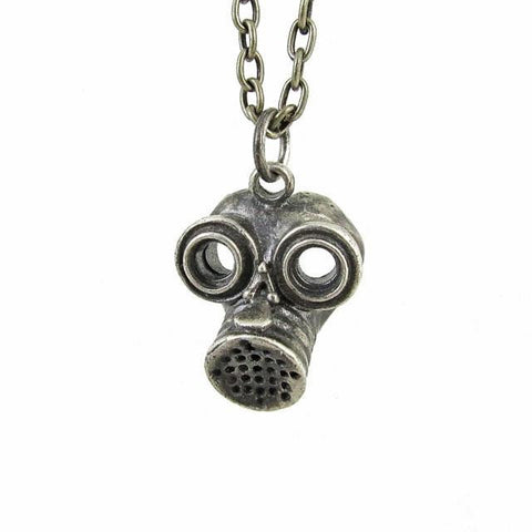 Gas Mask - silver