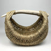 Custom Shed Elk Antler Basket handmade by LA based Artist, Dax Savage.