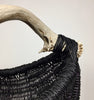 Custom Handmade Antler Basket and Functional Art Object for the home by LA Artist, Dax Savage