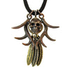 Custom Designer Shaman Necklace in Rock Star Brass and Copper by Dax Savage Jewelry