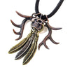 Custom Designer Shaman Necklace in Rock Star Brass and Copper by Dax Savage Jewelry