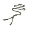 Custom Designer Wishbone in Sterling Silver by Dax Savage Jewelry